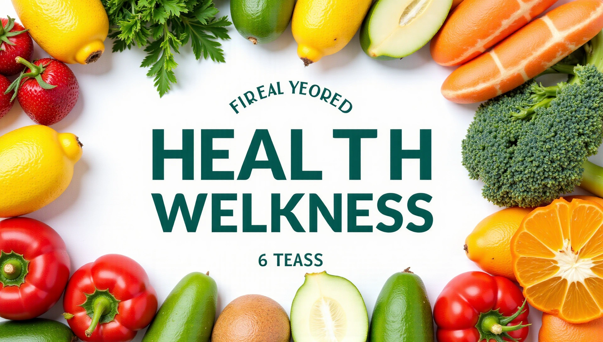 Ein Bild, das Gesundheit, Wohlbefinden und frische Lebensmittel symbolisiert, um eine gesunde Ernährung darzustellen.